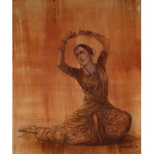 Saeed Kureshi, Untethered Charm, 30 x 36 Inch, Oil on Canvas, Figurative Painting, AC-SAKUR-041